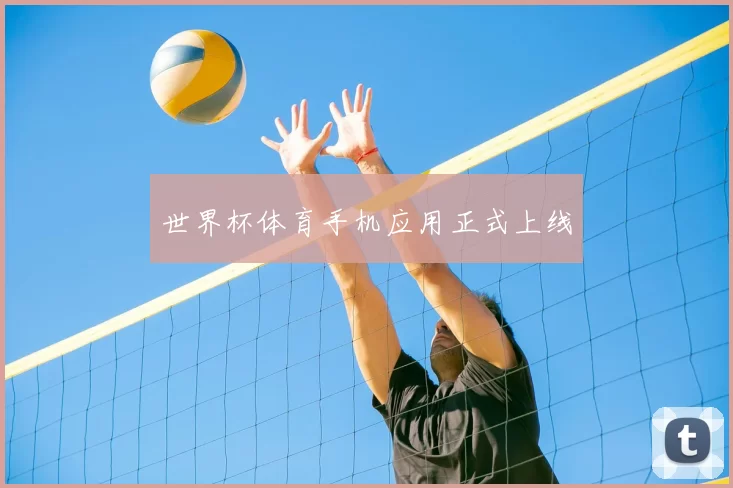 世界杯体育手机应用正式上线