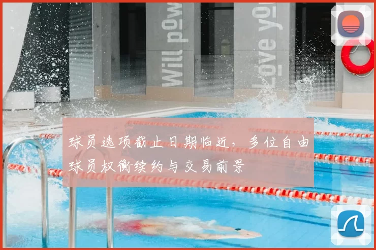 球员选项截止日期临近，多位自由球员权衡续约与交易前景