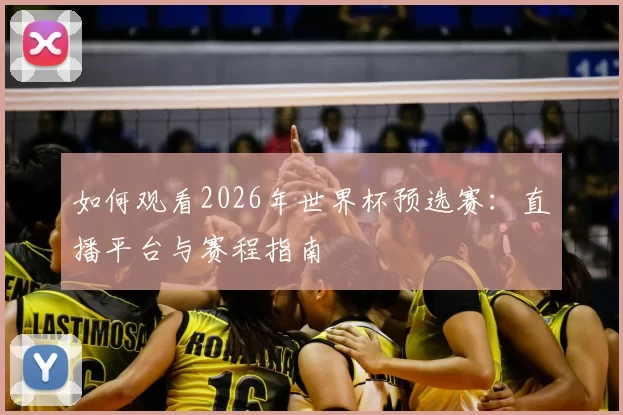 如何观看2026年世界杯预选赛:直播平台与赛程指南