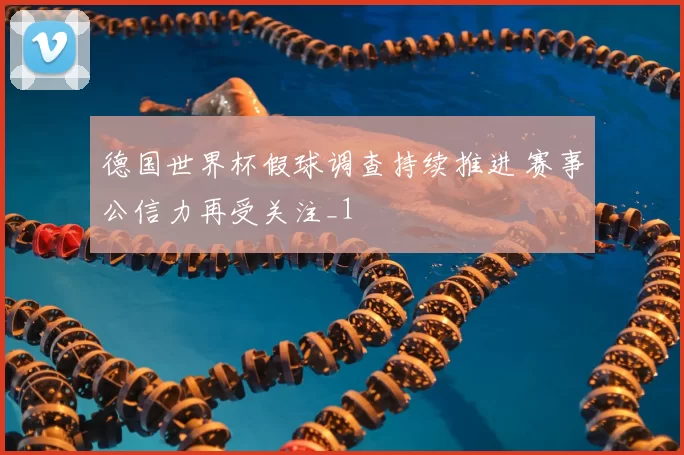 德国世界杯假球调查持续推进 赛事公信力再受关注_1
