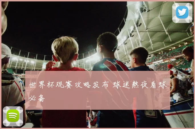 世界杯观赛攻略发布 球迷熬夜看球必备