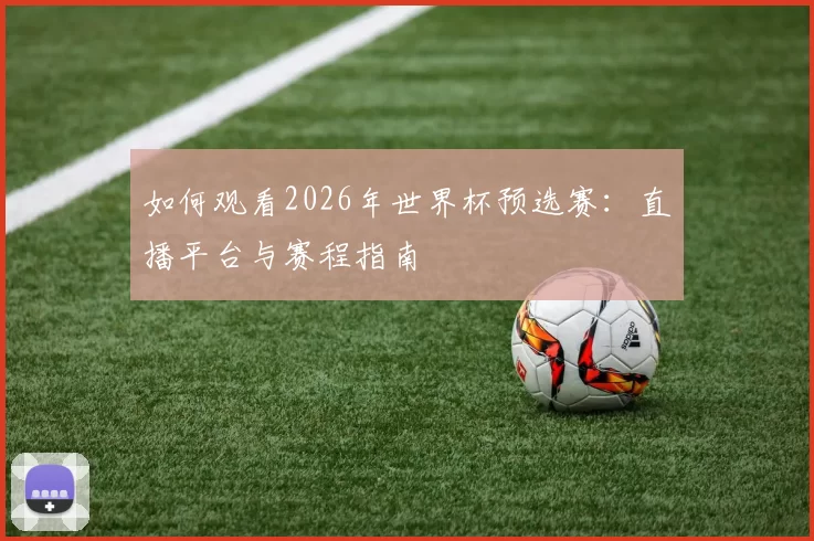 如何观看2026年世界杯预选赛:直播平台与赛程指南